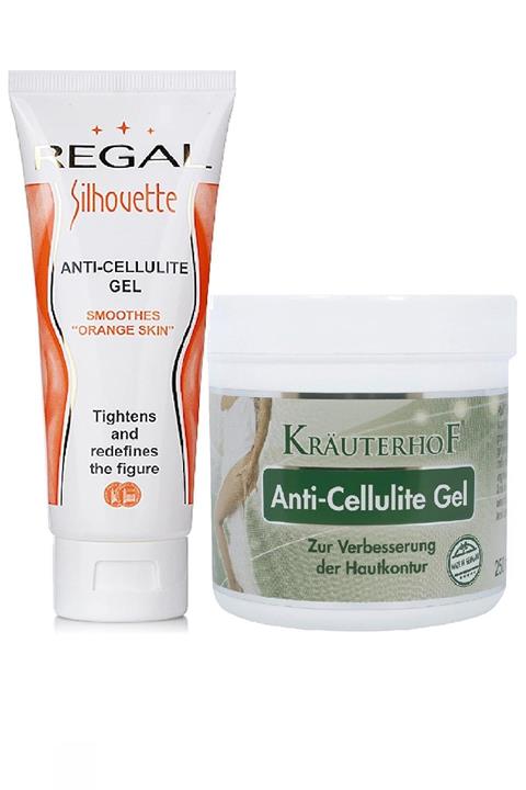 Krauterhof Anti-cellulite Gel Selülit Jeli 250ml + Jel 100ml Set