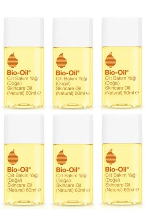BioOil Natural Cilt Bakım Yağı 60 Ml X6 Adet