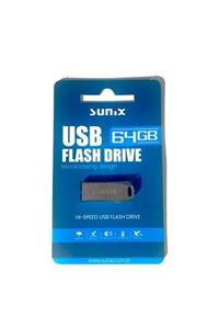 Sunix 64 Gb Metal Usb Flash Bellek Su Geçirmez Darbeye -10 Ile 55 Derece Sıcaklığa Kadar Dayanıklı.