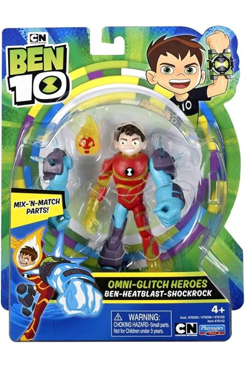 Ben 10 Unisex Çocuk Omni-glitch Heroes Ben Oyuncak