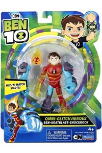 Ben 10 Unisex Çocuk Omni-glitch Heroes Ben Oyuncak