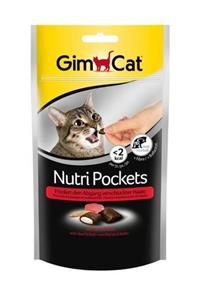 Gimcat Nutri Pockets Biftekli Ve Malt Özlü Kedi Ödülü 60 gr