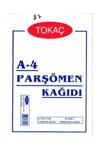 Alfa Tokaç A-4 Parşömen Kağıdı Çizgili 50 Li Paket P.k