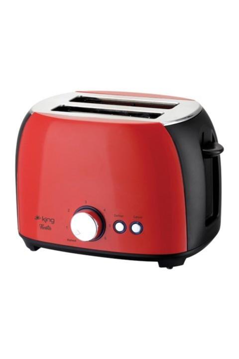 King K2178 Fiesta Ekmek Kızartma Makinesi- 4 Yıl Garanti