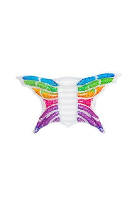 BESTWAY Gökkuşağı Kelebek Şekilli Yatak 294cm x 193cm