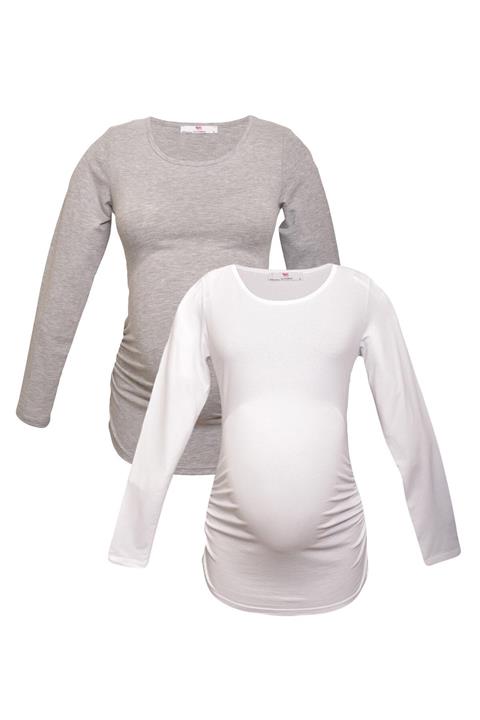 MYRA by LuvmaBelly Luvmabelly Myra2304_2308 Hamile Tshirt Seti