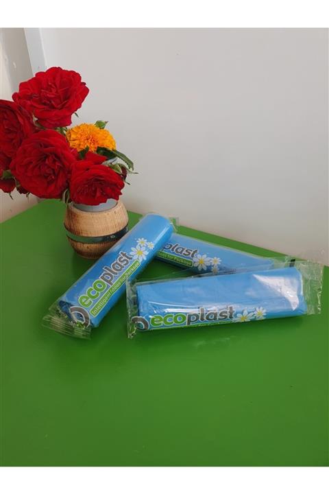 ambalajcım Jumbo Çöp Poşeti Mavi 10 Lu 80x110