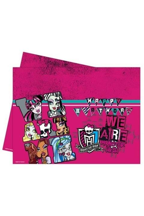 hediyelikcim Monster Baskılı Plastik Masa Örtüsü 120x180 Cm