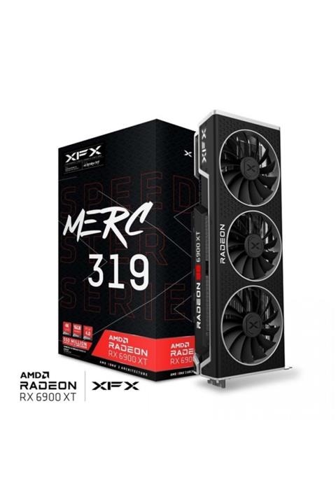 XFX Rx6900xt 16gb Speedster Merc 319 Rx-69xtacbd9 Gddr6 256bit Hdmı Dp Pcıe 16x V4.0