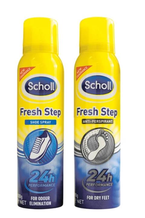Scholl Koku Giderici Ve Terleme Önleyici Ayak + Ayakkabı Bakım Spreyi