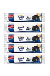 Koroplast Ekstra Güçlü 10lu Battal Boy Çöp Torbası X 5 Paket (72X95CM)