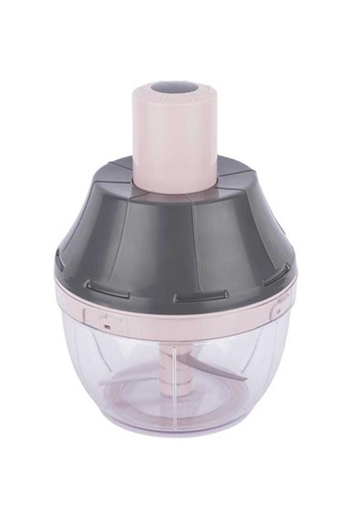 Tantitoni Füme Pembe Basmalı Pratik Doğrayıcı 700Ml