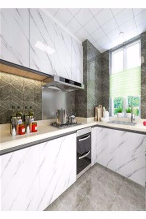 İstaTek Mermer Desenli Folyo Kaplama (1 M X 60 Cm)