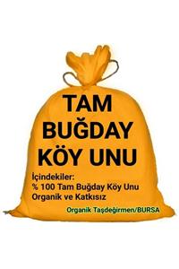 Organik Taşdeğirmen 2 Kg Tam Buğday Unu Şahman Kırmızı Köy Unu