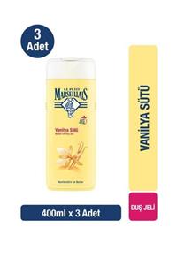 Le Petit Marseillais Duş Jeli Vanilya Sütü 400 ml X3