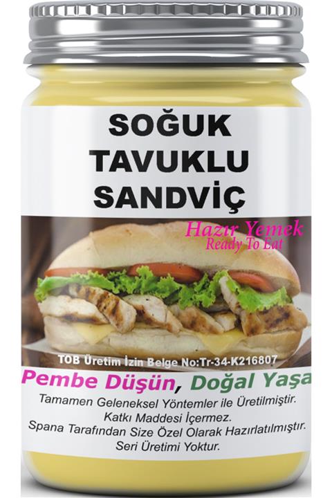 SPANA Soğuk Tavuklu Sandviç Ev Yapımı Katkısız 330 gr