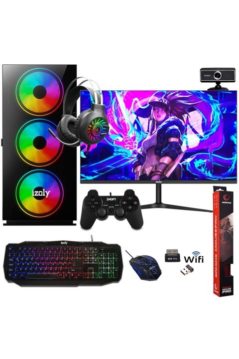 IZOLY N12x Mega I5-3470 16gb 256ssd 1tb R7 240 4gb 24\