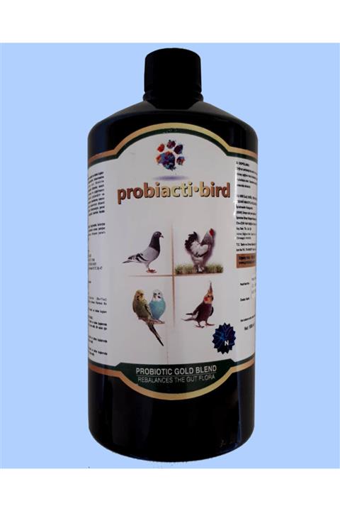 probiactibird Probiacti.bird 1000ml Kuşlar & Kanatlılar Için Probiyotik Sindirim &ve Bağışıklık Sistemi Desteği