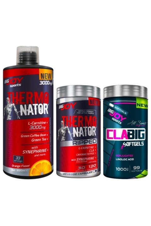 Bigjoy Sports Bigjoy L-carnitine 3000mg/cla Bıg/thermonator Ripped 120 Kabsül