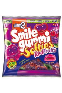 Nimm2 Nimm2 Smile Gummi Kırmızı Meyveler Aromalı Yumuşak Şekerleme 90gr