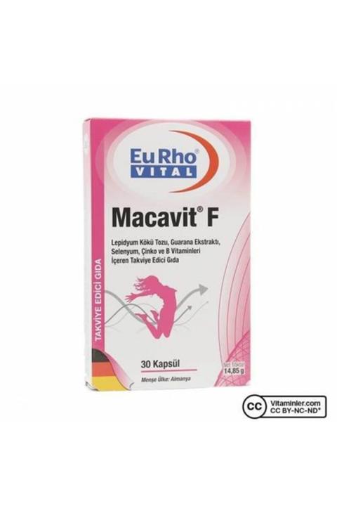 Eurho Vital Macavit F 30 Kapsül