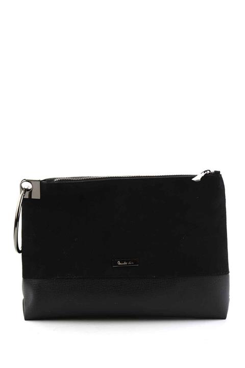 Bambi Siyah Süet Kadın Portföy C06599012465