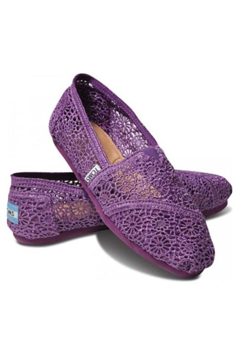 Toms Kadın Mor Ayakkabı