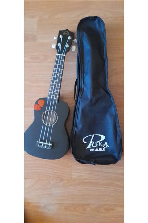 PUKA Siyah Pk-10 Soprano Ukulele