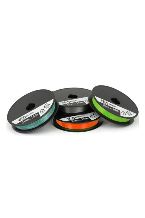 Shimano Kairiki Pe Mantis Green 8 Örgü Ip Olta Misinası 300mt 0,160 mm