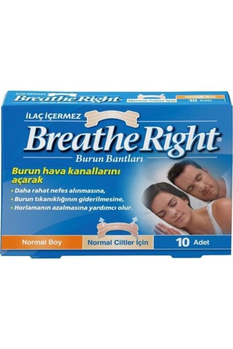 Breathe Right Breathe Rıght Burun Bandı Normal Boy
