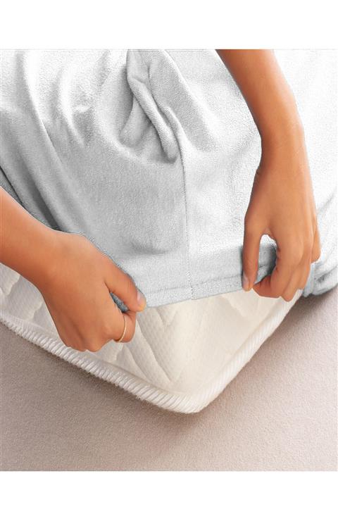 LADYNİL 70x140 Bebek Lastikli Havlu Çarşaf Pamuklu