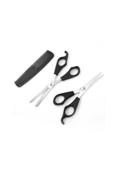 pazarus Kuaför Seti Saç Kesme Ve Inceltme Makası 3'lü
