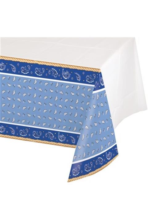 Parti Dünyası Kovboy Partisi Masa Örtüsü