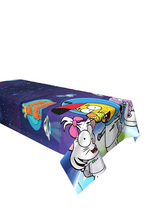 Trend Hediye Sepeti Kral Şakir Uzayda Masa Örtüsü 120x180cm