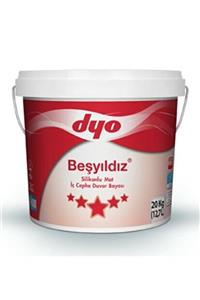 Dyo 10 No Beşyıldız Iç Cephe Silikonlu Boya 20 Kg 7127 Buz Beyazı