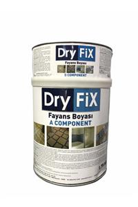 Dryfix Dry Fix Fayans Boyası Çift Kompenantlı Açık Gri