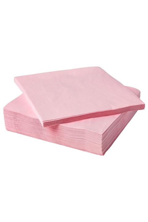 ZUZU MADE Fantastısk Peçete Açık Pembe 50 Adet