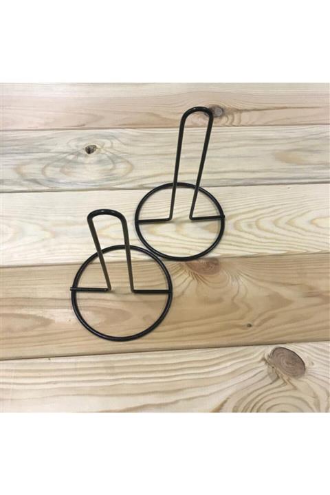 mawiokyanus 1 Alana 1 Bedava Metal Dik Kağıt Havluluk Masa Üstü Dikey Rulo Peçetelik Siyah