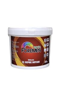 FOREMEN BOYA Silikonlu Iç Cephe Duvar Boyası 20 Kg - 10 Kg - 3.5 Kg Kül Gri