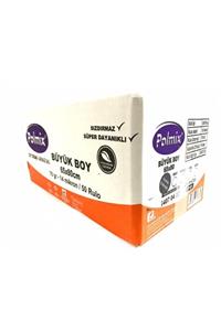 Polmix Çöp Torbası Çöp Poşeti Büyük Boy 70 gram 65 X 80 14 Mikron Siyah 1 Koli 50 Paket