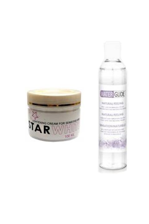 HİNTOHU Starwhite Lightening Cream For Sensitive Area 100ml Genital Cilt Bakım Kremi+waterglide 400ml