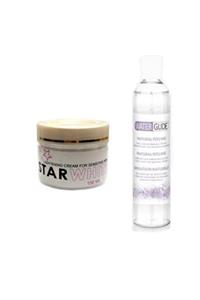 HİNTOHU Starwhite Lightening Cream For Sensitive Area 100ml Genital Cilt Bakım Kremi+waterglide 400ml