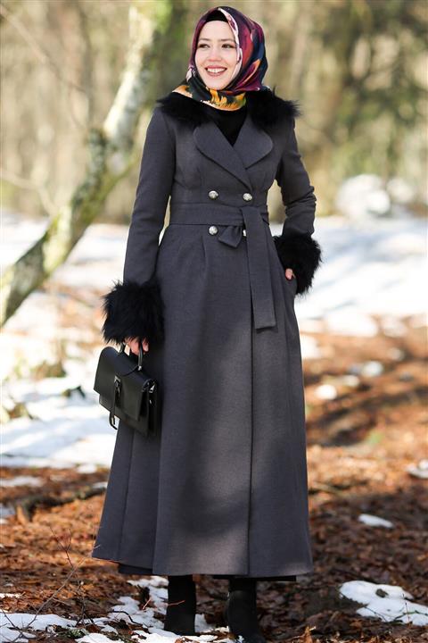 Rabia Şamlı Masal Kaban Kaşe Füme