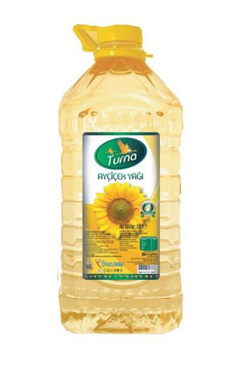 Turna Ayçiçek Yağı 5 lt