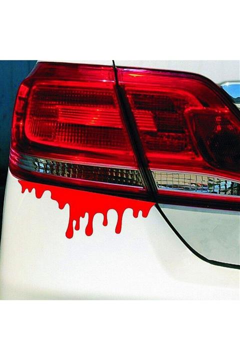 Sticker World Akan Kan Sticker 20*7 Cm Kırmızı