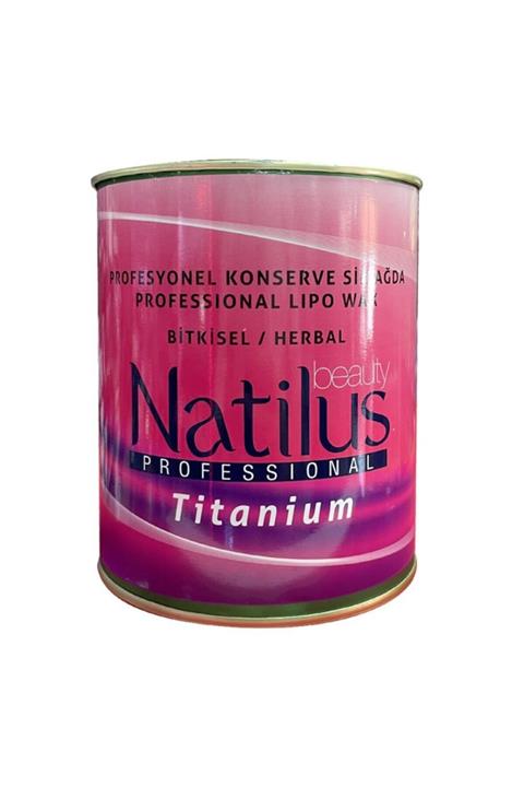 Natilus Konserve Ağda Tıtanium 800 ml Pudralı