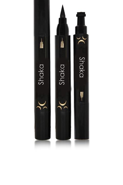 SHAKA Çift Uçlu Ay Desenli Eyeliner