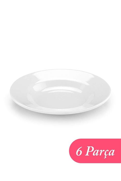 Tria Melamin Çukur Tabak 6'lı Paket 19 Cm