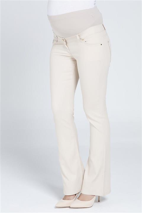 Görsin Hamile Hamile İspanyol Paça Kanvas Pantolon