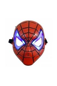 SPIDERMAN Işıklı Maskesi Örümcek Adam Doğum Günü Işıklı Maskeleri